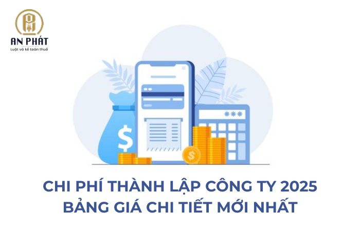 chi phí thành lập công ty